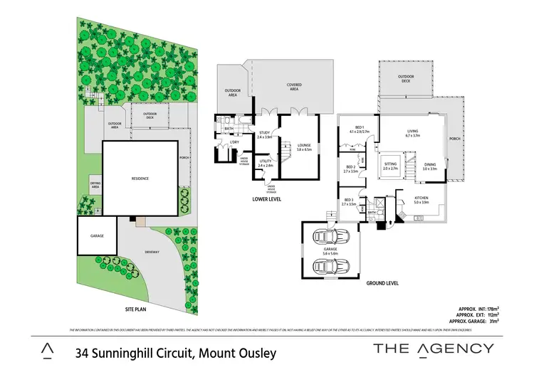 Floorplan of Homely house listing, 34 Sunninghill Circuit, Mount Ousley NSW 2519