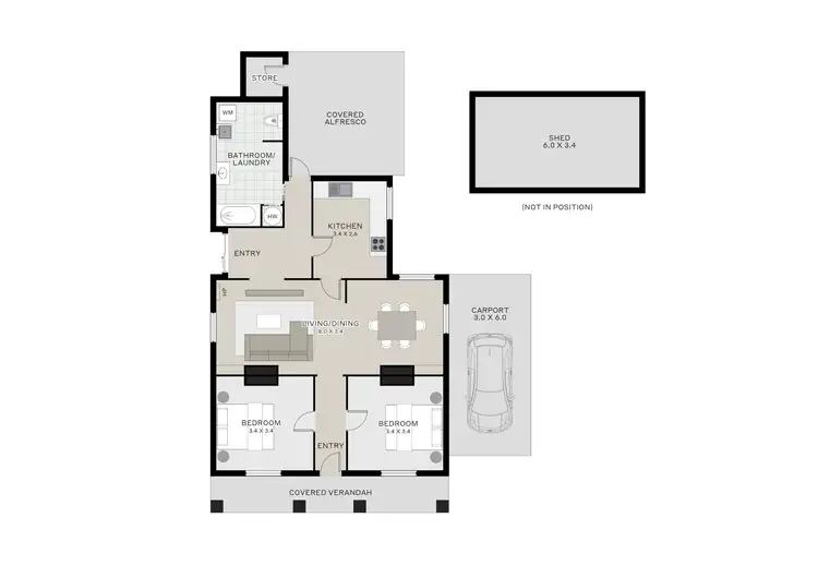Floorplan of Homely house listing, 45 Gleadow Street, Invermay TAS 7248