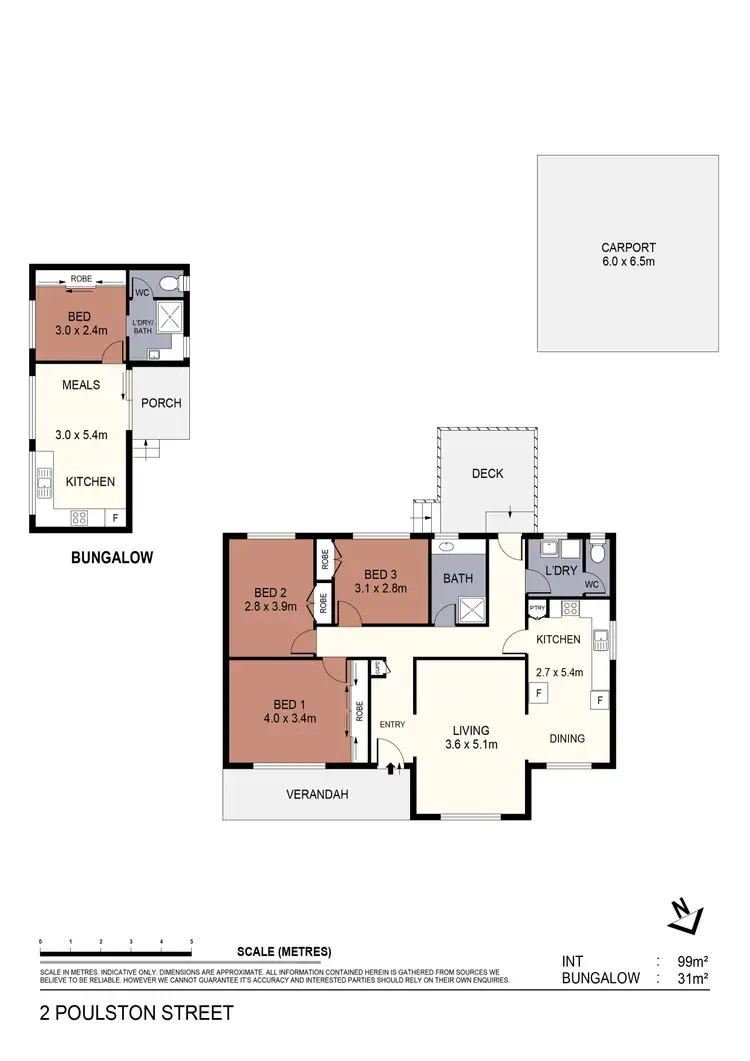 Floorplan of Homely house listing, 2 Poulston Street, Long Gully VIC 3550