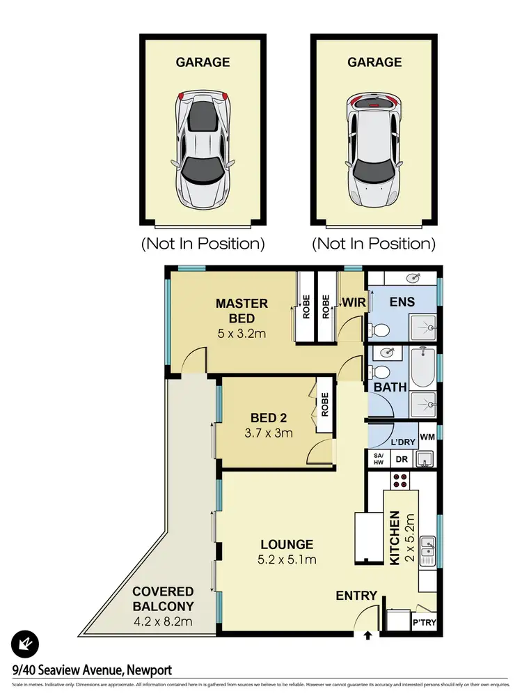 Floorplan of Homely apartment listing, 9/40 Seaview Avenue, Newport NSW 2106