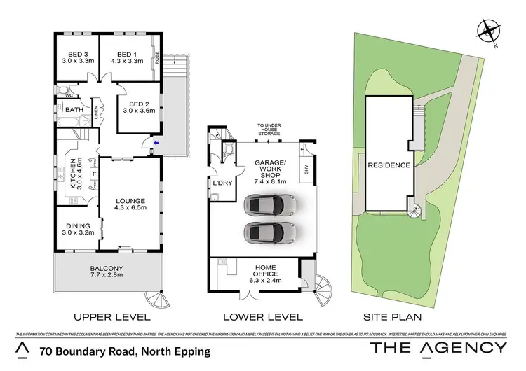 Floorplan of Homely house listing, 70 Boundary Road, North Epping NSW 2121