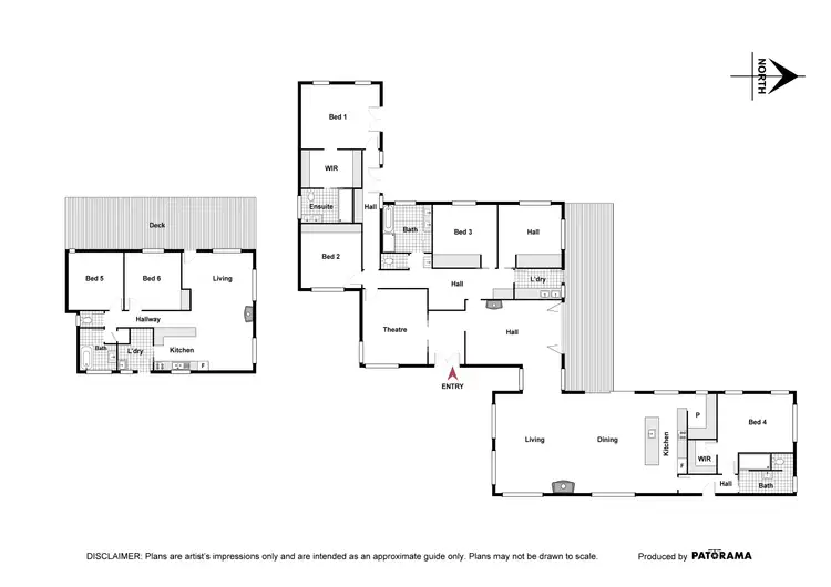 Floorplan of Homely house listing, 834 Norton Road, Wamboin NSW 2620