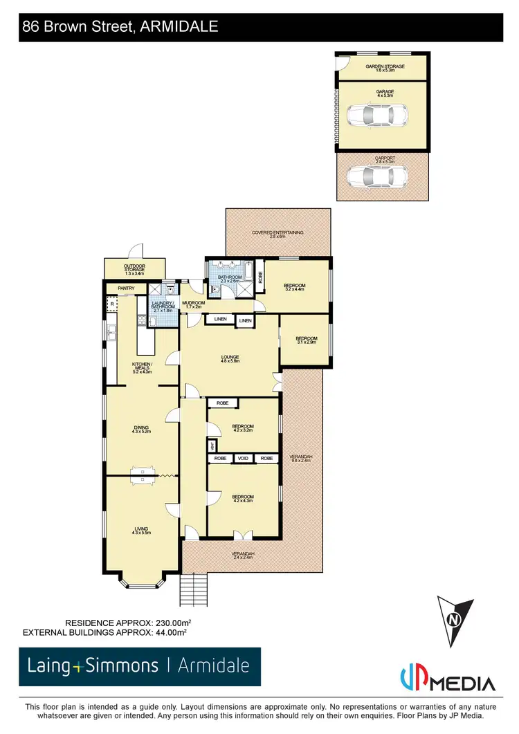 Floorplan of Homely house listing, 86 Brown Street, Armidale NSW 2350