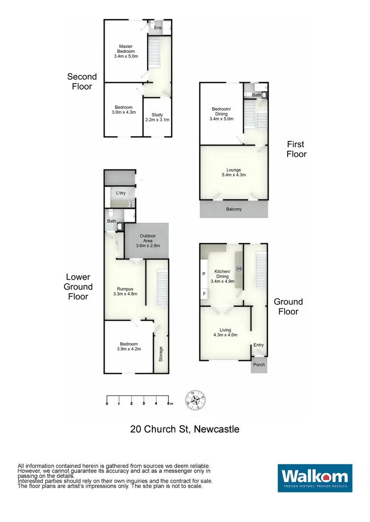 Floorplan of Homely house listing, 20 Church Street, Newcastle NSW 2300