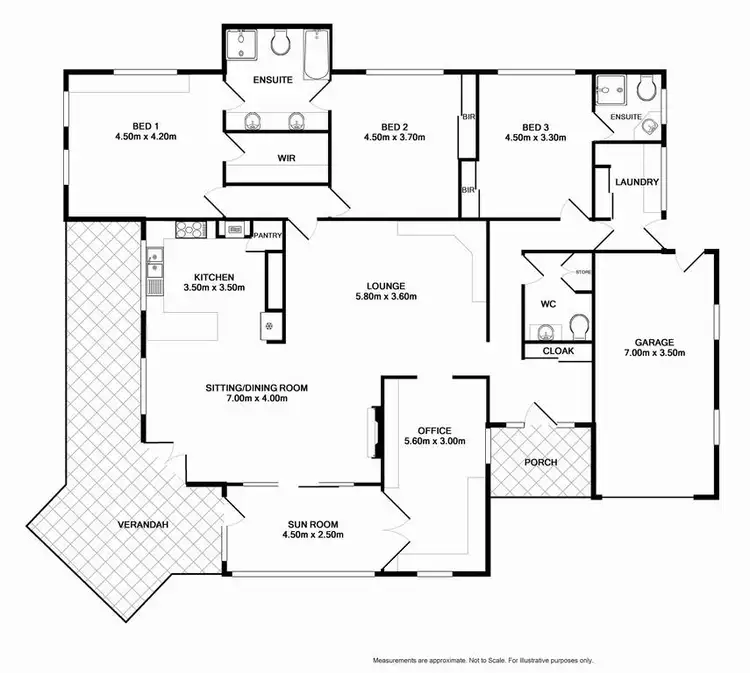 Floorplan of Homely house listing, 2 Mulholland Drive, Beechworth VIC 3747