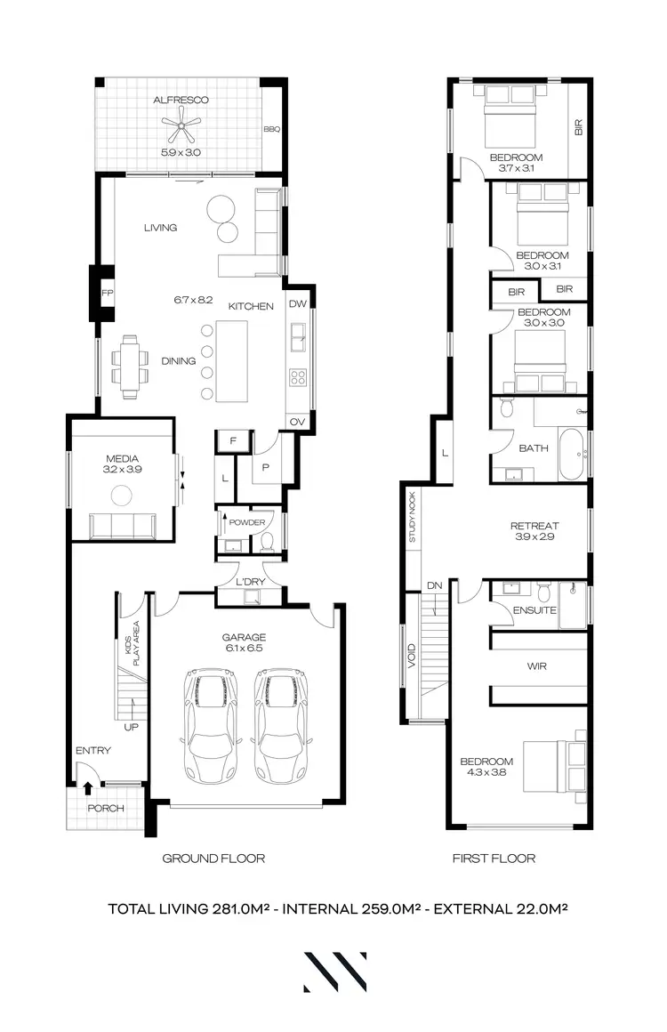 Floorplan of Homely house listing, 21 College Road, Somerton Park SA 5044