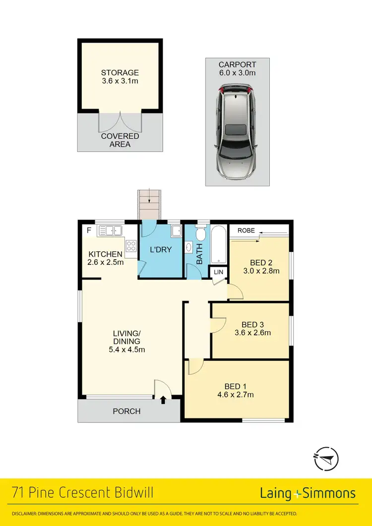 Floorplan of Homely house listing, 71 Pine Crescent, Bidwill NSW 2770