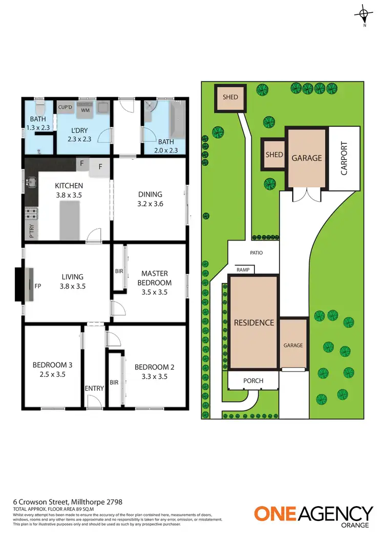 Floorplan of Homely house listing, 6 Crowson Street, Millthorpe NSW 2798
