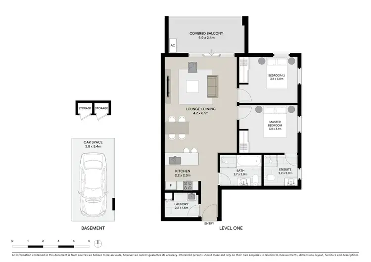 Floorplan of Homely apartment listing, A11/23 Ray Road, Epping NSW 2121