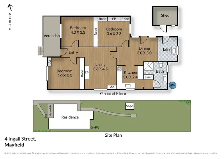 Floorplan of Homely house listing, 4 Ingall Street, Mayfield NSW 2304
