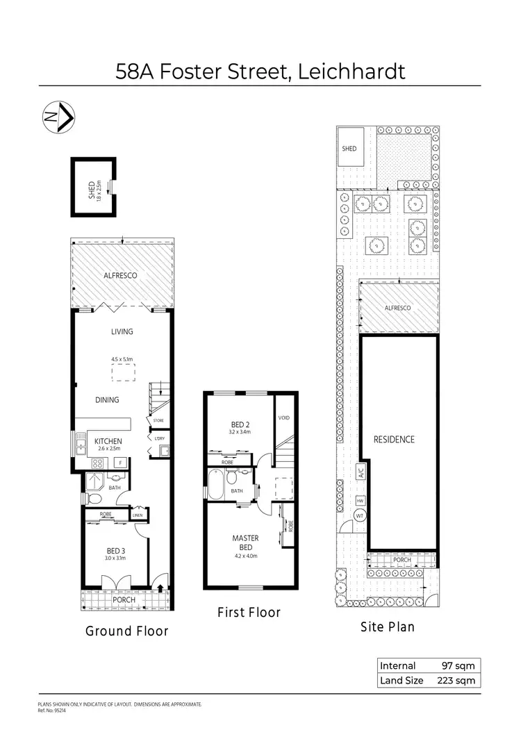 Floorplan of Homely house listing, 58a Foster Street, Leichhardt NSW 2040