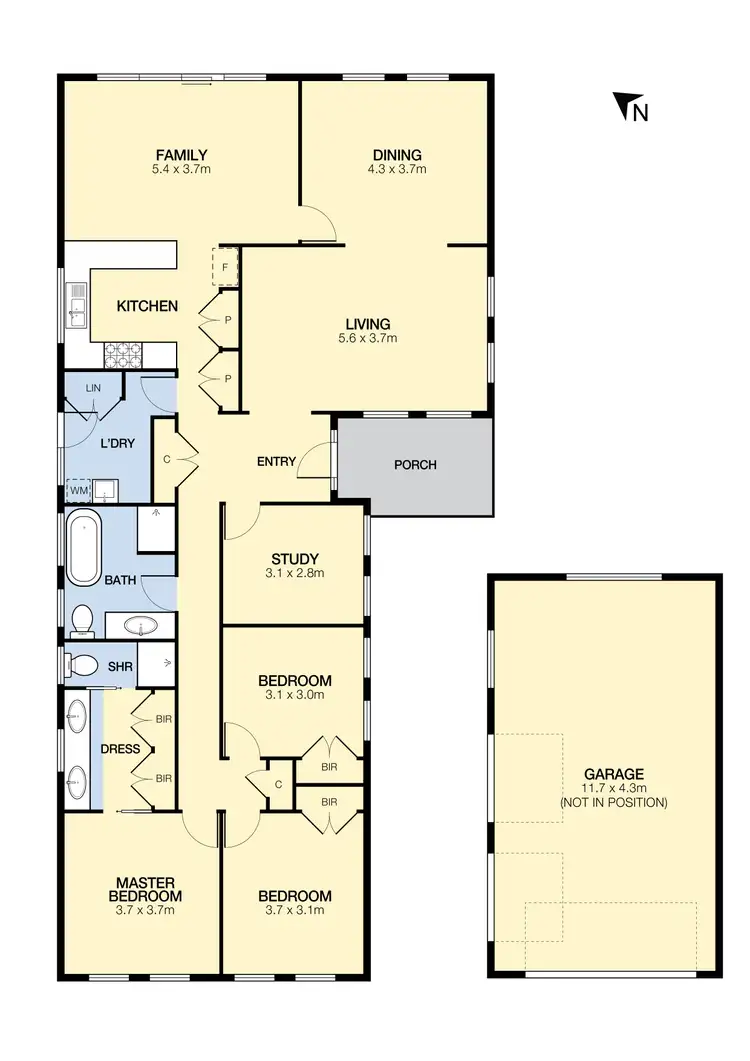 Floorplan of Homely house listing, 12 Mallacoota Court, Taylors Lakes VIC 3038
