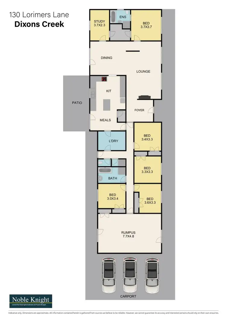 Floorplan of Homely rural property listing, 130 Lorimers Lane, Dixons Creek VIC 3775