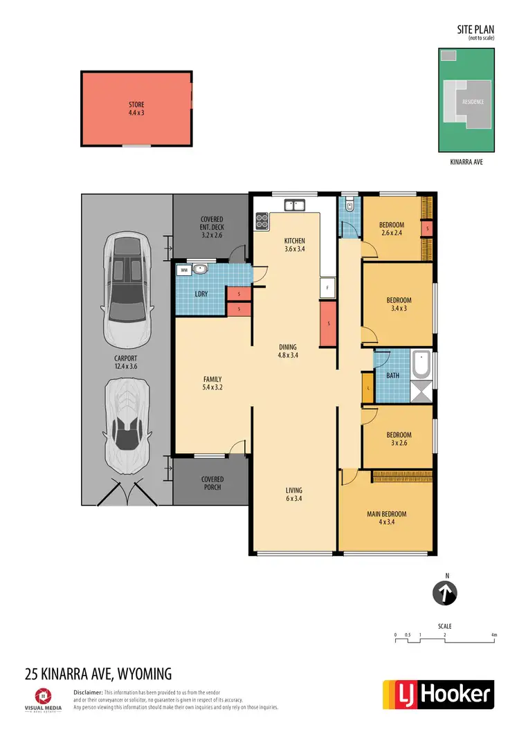 Floorplan of Homely house listing, 25 Kinarra Avenue, Wyoming NSW 2250