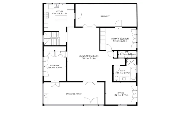 Floorplan of Homely house listing, 21 Duignan Street, Whitfield QLD 4870