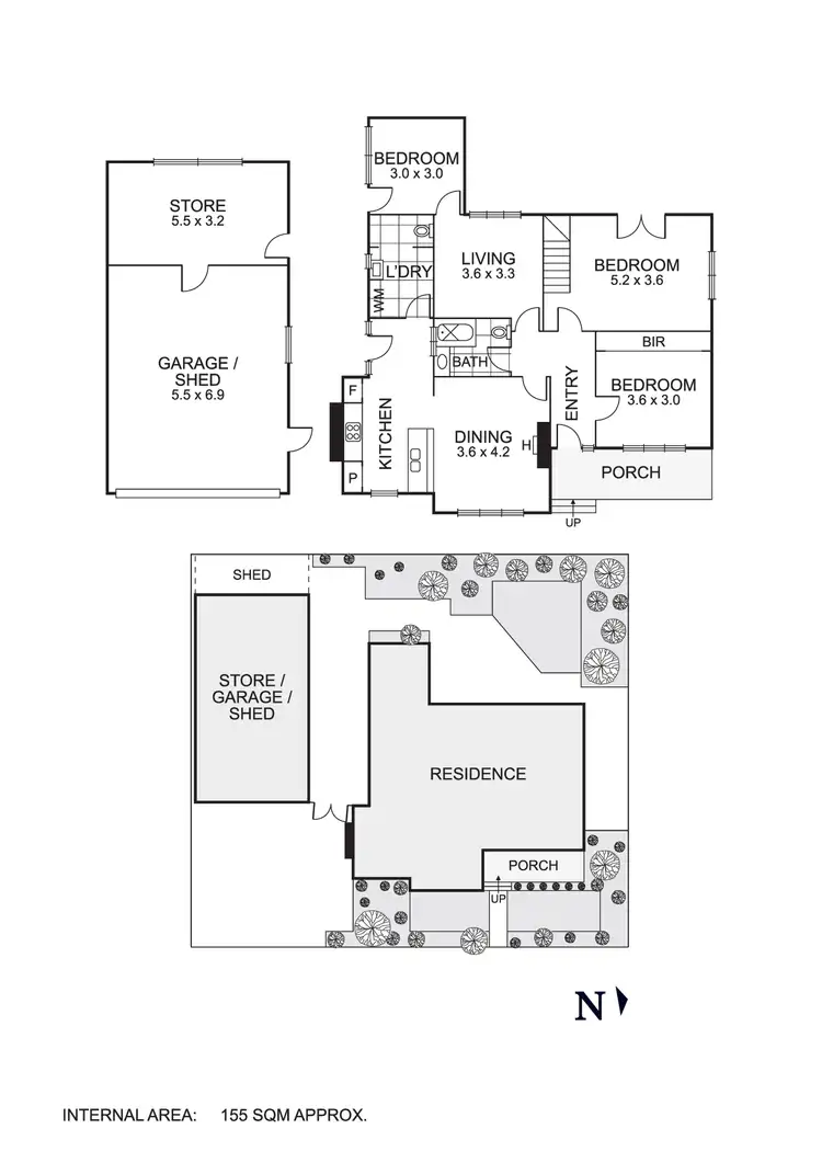 Floorplan of Homely house listing, 26 Younger Street, Coburg VIC 3058