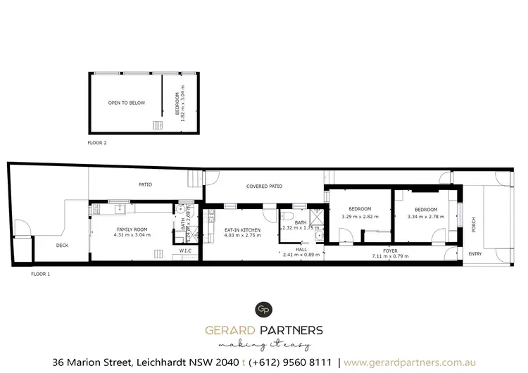 Floorplan of Homely house listing, 10 James Street, Leichhardt NSW 2040