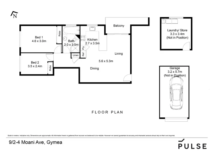Floorplan of Homely apartment listing, 9/2-4 Moani Avenue, Gymea NSW 2227
