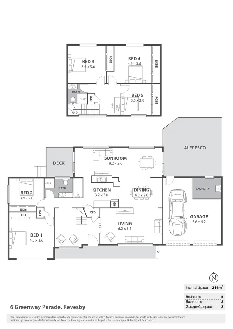 Floorplan of Homely house listing, 6 Greenway Parade, Revesby NSW 2212