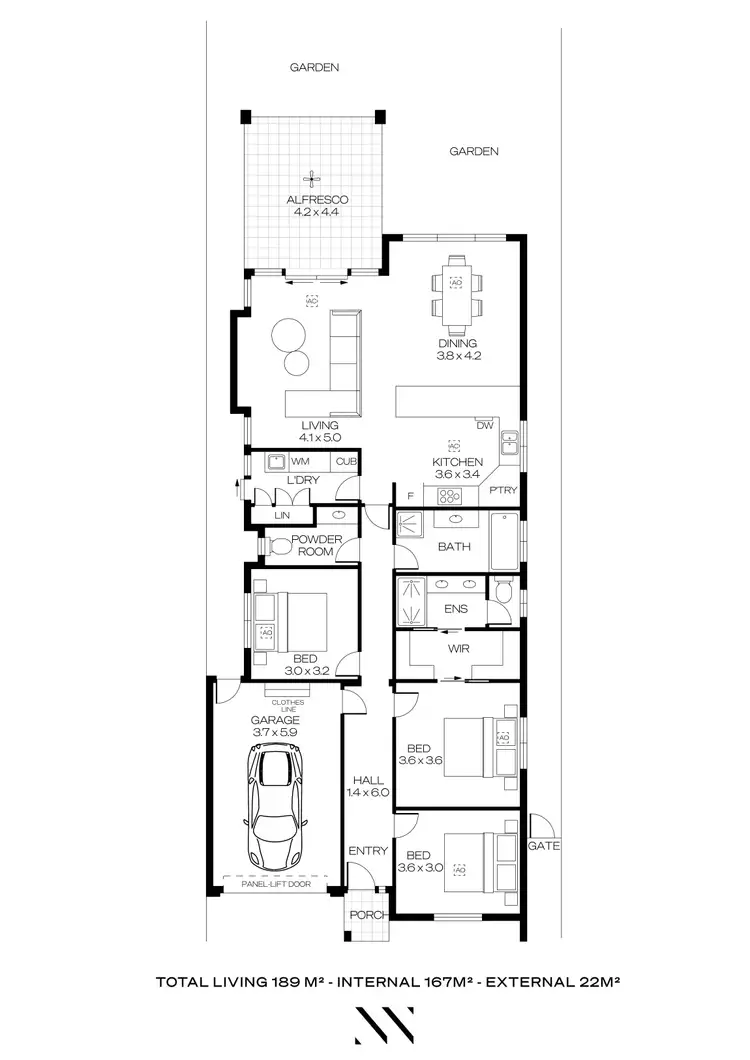 Floorplan of Homely house listing, 3A Whelan Avenue, Camden Park SA 5038