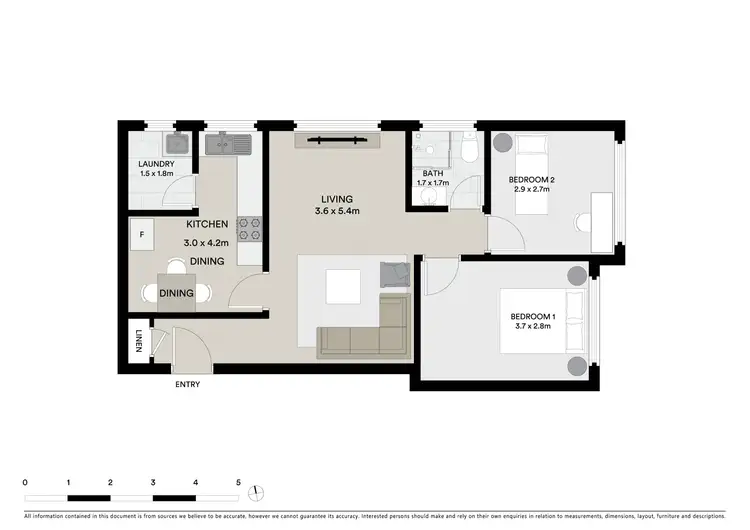 Floorplan of Homely unit listing, 10/41 O'Connell Street, North Parramatta NSW 2151