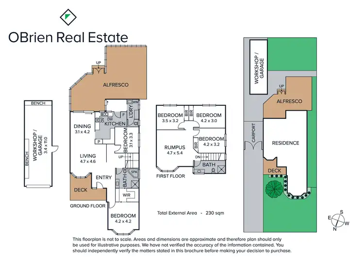 Floorplan of Homely house listing, 10 Tanti Street, Cheltenham VIC 3192