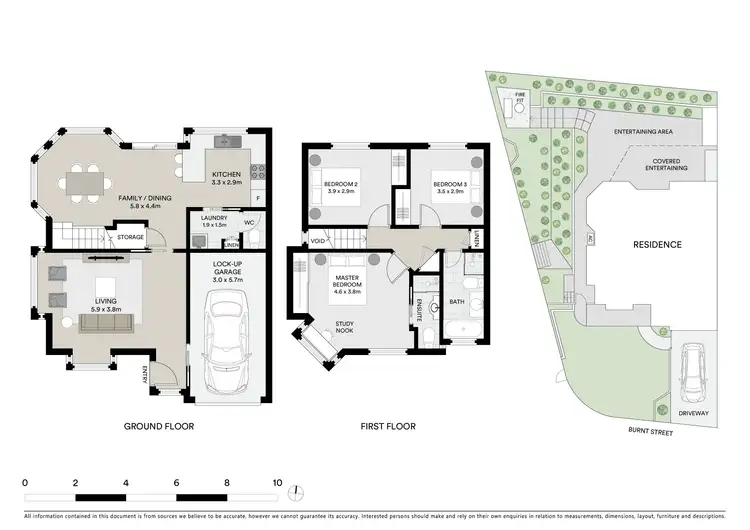 Floorplan of Homely house listing, 1/2C Burnt Street, Seaforth NSW 2092