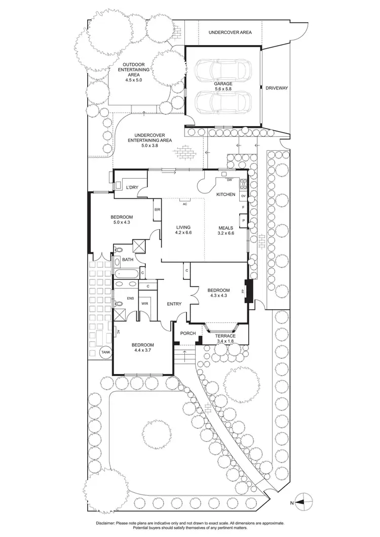 Floorplan of Homely house listing, 33 Vears Road, Glen Iris VIC 3146