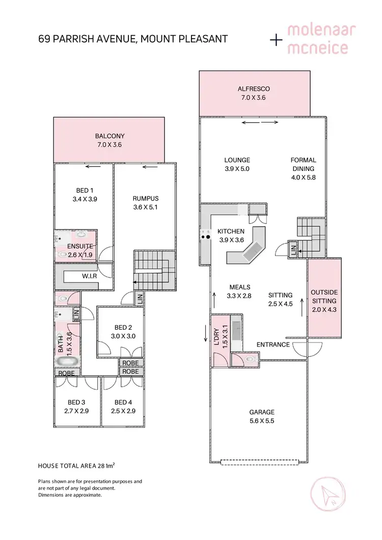 Floorplan of Homely house listing, 69 Parrish Avenue, Mount Pleasant NSW 2519