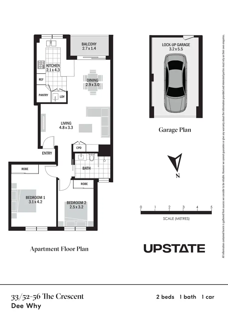 Floorplan of Homely unit listing, 33/52 The Crescent, Dee Why NSW 2099