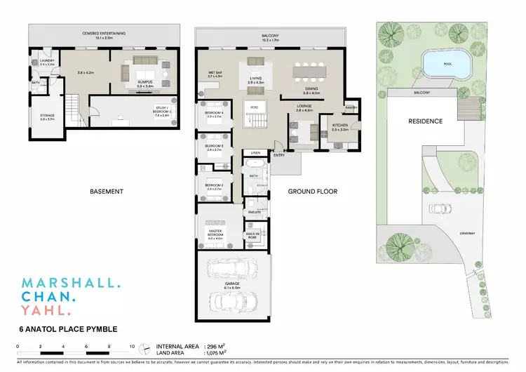 Floorplan of Homely house listing, 6 Anatol Place, Pymble NSW 2073