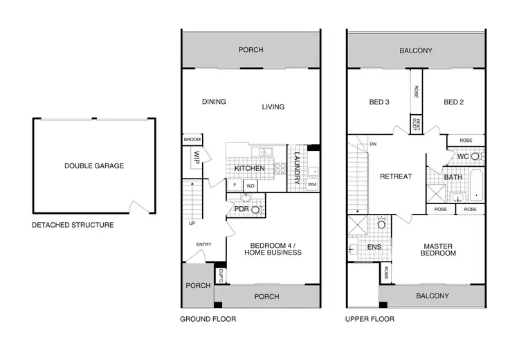 Floorplan of Homely house listing, 51 Francis Forde Boulevard, Forde ACT 2914