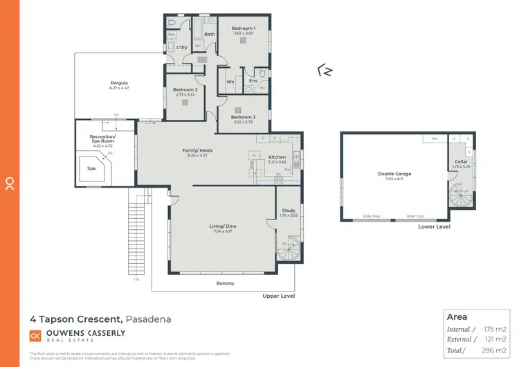 Floorplan of Homely house listing, 4 Tapson Crescent, Pasadena SA 5042