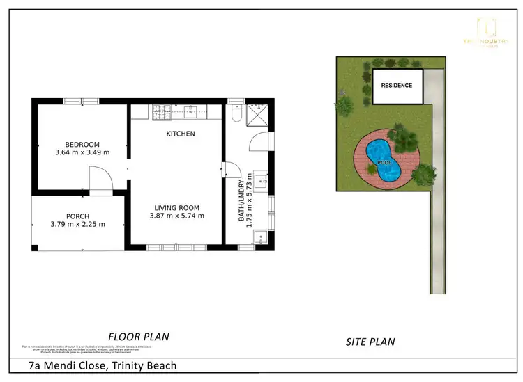 Floorplan of Homely house listing, 7A Mendi Close, Trinity Beach QLD 4879