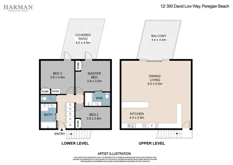 Floorplan of Homely unit listing, House 12/390 David Low Way, Peregian Beach QLD 4573