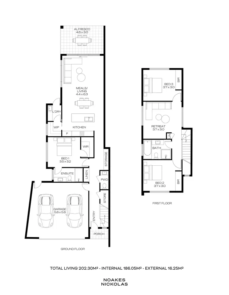 Floorplan of Homely house listing, Lot 1, 26 Cobham Avenue, Morphettville SA 5043