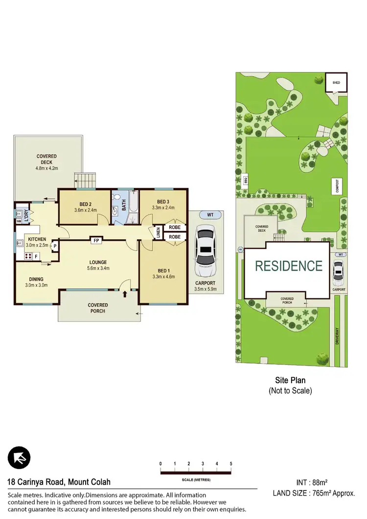 Floorplan of Homely house listing, 18 Carinya Road, Mount Colah NSW 2079