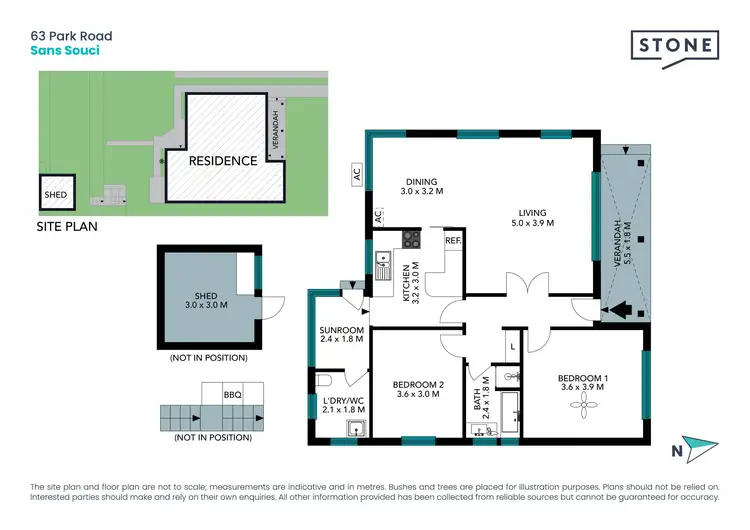 Floorplan of Homely house listing, 63 Park Road, Sans Souci NSW 2219