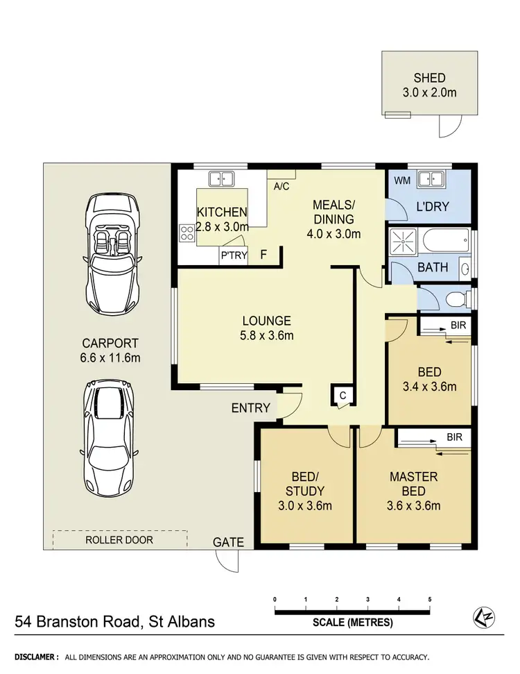 Floorplan of Homely house listing, 54 Branston Road, St Albans VIC 3021