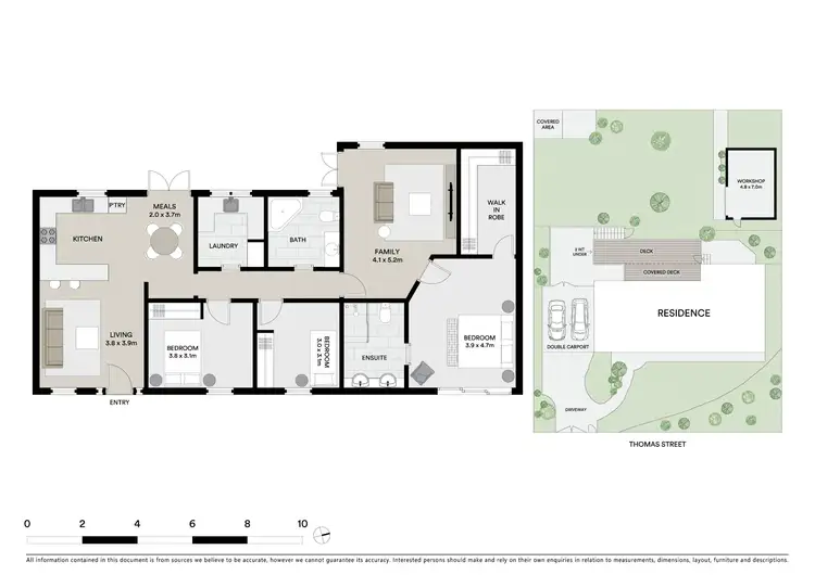 Floorplan of Homely house listing, 5 Thomas Street, Eltham VIC 3095