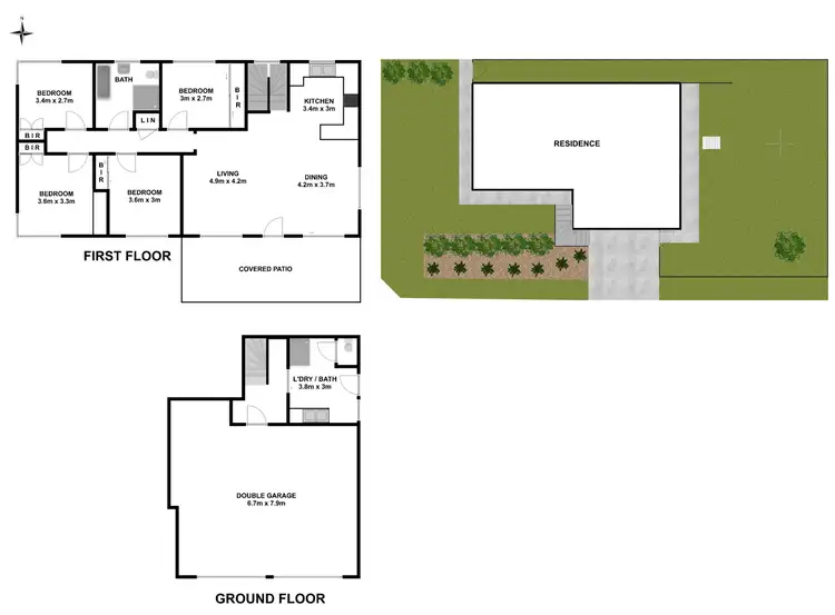 Floorplan of Homely house listing, 2 Doctor Lawson Place, Rooty Hill NSW 2766