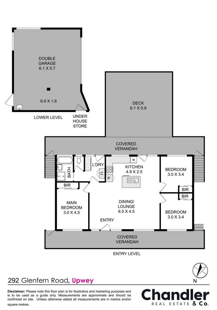 Floorplan of Homely house listing, 292 Glenfern Road, Upwey VIC 3158