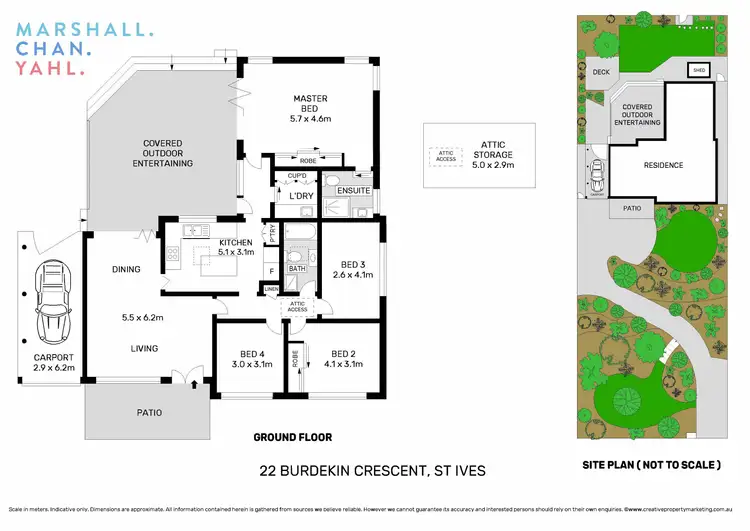 Floorplan of Homely house listing, 22 Burdekin Crescent, St Ives NSW 2075