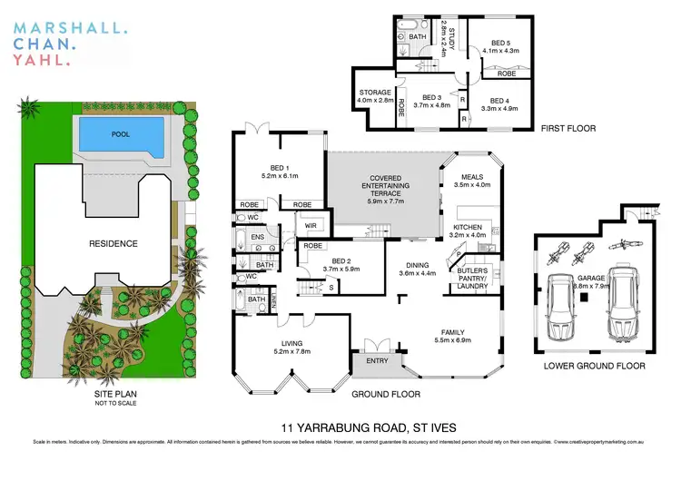 Floorplan of Homely house listing, 11 Yarrabung Road, St Ives NSW 2075