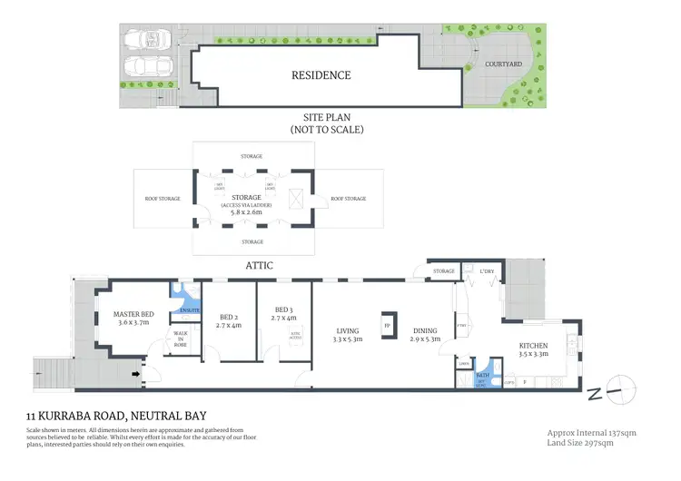 Floorplan of Homely house listing, 11 Kurraba Road, Neutral Bay NSW 2089
