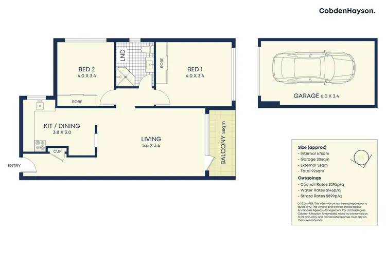 Floorplan of Homely apartment listing, 1/279 Great North Road, Five Dock NSW 2046