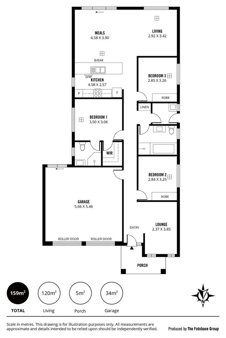 Floorplan of Homely house listing, 6 Fanflower Way, Munno Para SA 5115