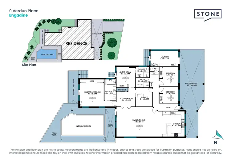 Floorplan of Homely house listing, 9 Verdun Place, Engadine NSW 2233