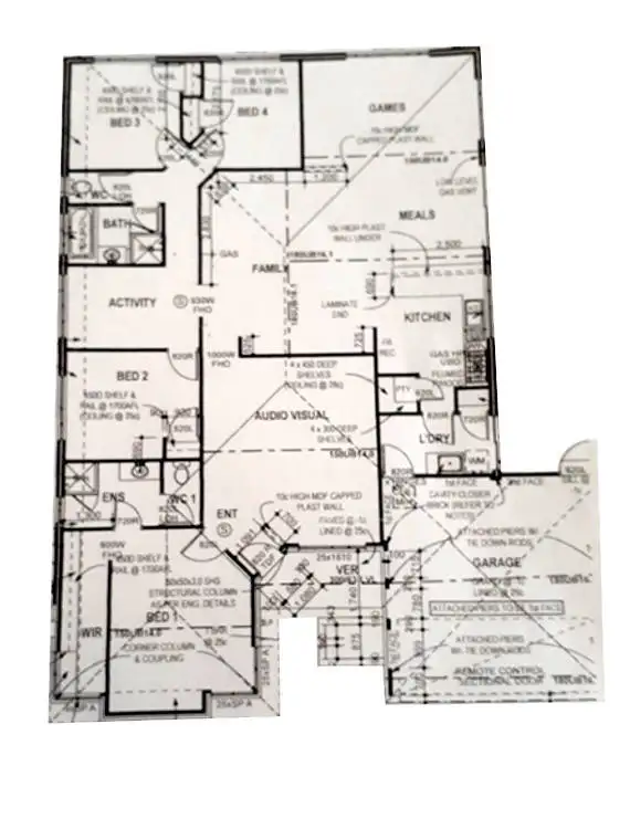 Floorplan of Homely house listing, 30 MacDougal Way, Harrisdale WA 6112
