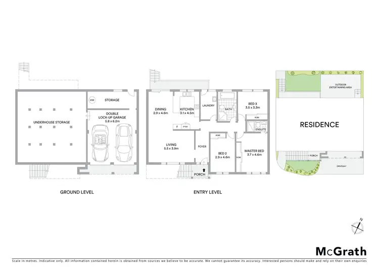 Floorplan of Homely villa listing, 3/188 Penshurst Street, Penshurst NSW 2222